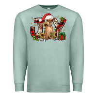 Seafoam Christmas joy chihuahua Premium Sweatshirt - JahusDesignShop