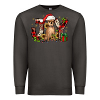 Smoke Christmas joy chihuahua Premium Sweatshirt - JahusDesignShop