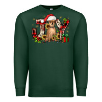 Sports Green Christmas joy chihuahua Premium Sweatshirt - JahusDesignShop