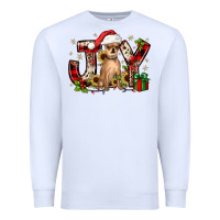 White Christmas joy chihuahua Premium Sweatshirt - JahusDesignShop
