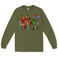 Army Green cup of chocolate and  with christmas stitch elf Long Sleeve Tee - AdoDesignShop