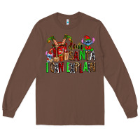 Chestnut cup of chocolate and  with christmas stitch elf Long Sleeve Tee - AdoDesignShop