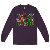 Plum cup of chocolate and  with christmas stitch elf Long Sleeve Tee - AdoDesignShop