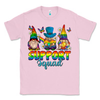 Bubblegum Pink support squad pride gnomies Classic Tee - texasbilliewilder