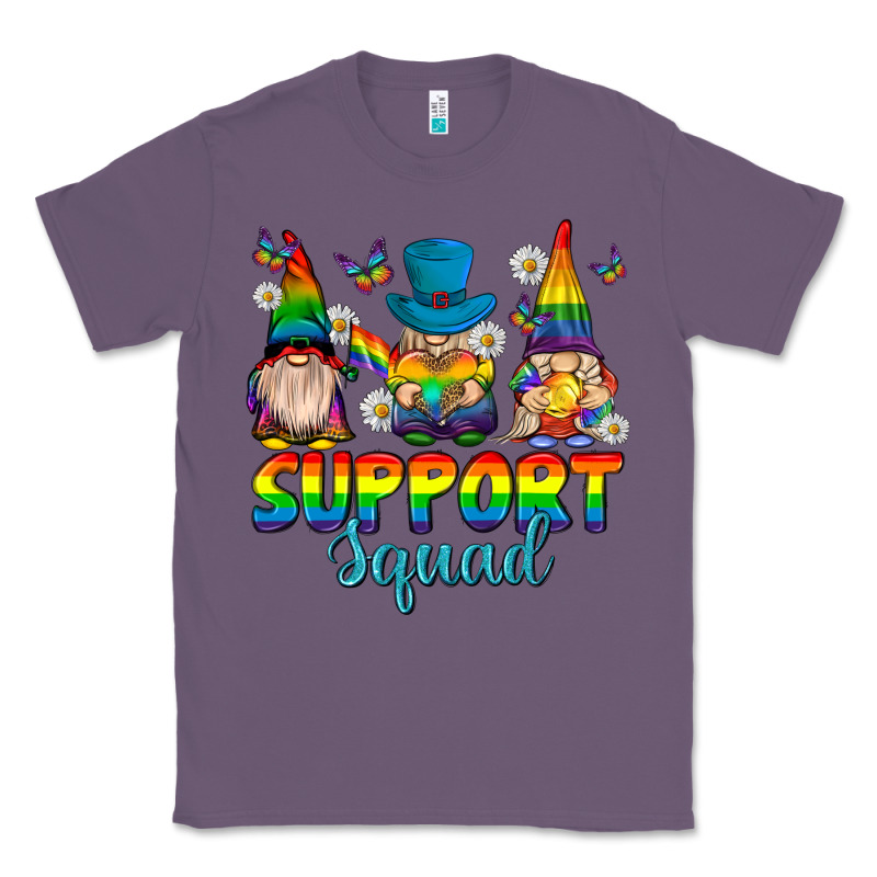 Support Squad Pride Gnomies Classic Tee by texasbilliewilder | Teevron
