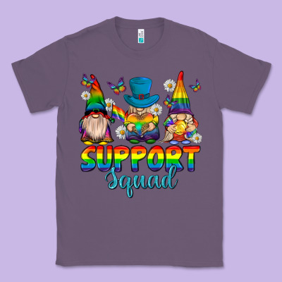 Classic Tee support squad pride gnomies