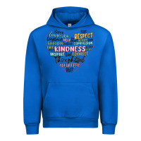 Cobalt kindness heart Urban Hoodie - MaliasSmallBusiness