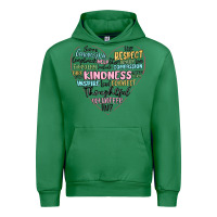 Emerald kindness heart Urban Hoodie - MaliasSmallBusiness