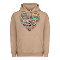 Pigment Burro kindness heart Urban Hoodie - MaliasSmallBusiness