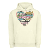 Pigment Pistachio kindness heart Urban Hoodie - MaliasSmallBusiness