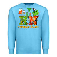 Ocean Blue registered nurse juneteenth Premium Sweatshirt - AdoDesignShop