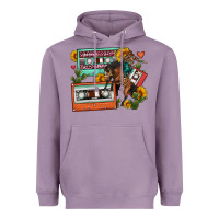 Lavender rodeo sunflower cactus cassette Heavyweight Hoodie - FaDigitalArtStudio