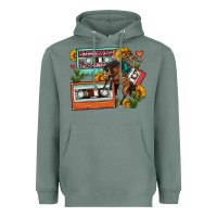Sage rodeo sunflower cactus cassette Heavyweight Hoodie - FaDigitalArtStudio