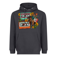 Smoke rodeo sunflower cactus cassette Heavyweight Hoodie - FaDigitalArtStudio