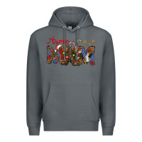 Rock Christmas Army Mom Premium Hoodie - NancyCooperArtShop