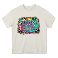Cream Summer Vibes Heavy Core Tee - CowhideDigitalArt