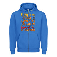 True Royal bonfires flannels s'mores campfires and pumpkins Zipper Hoodie - Zillion Design Studio