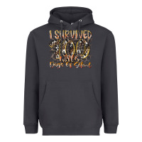 Smoke i survived 100 wild days of school Heavyweight Hoodie - RacoonDesign