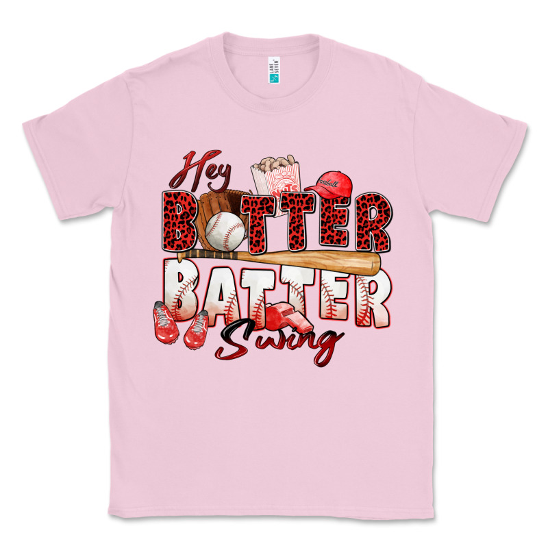 Hey Batter Batter Swing Baseball Classic Tee by Zillion Design Studio | Teevron