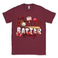 Burgundy hey batter batter swing baseball Classic Tee - Zillion Design Studio