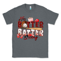 Charcoal Heather hey batter batter swing baseball Classic Tee - Zillion Design Studio