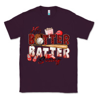 Plum hey batter batter swing baseball Classic Tee - Zillion Design Studio