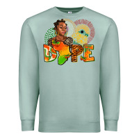 Seafoam dope juneteenth Premium Sweatshirt - AdoDesignShop