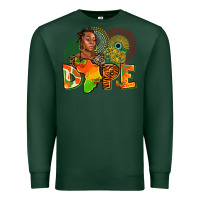 Sports Green dope juneteenth Premium Sweatshirt - AdoDesignShop