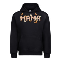 Black retro mama Urban Hoodie - MaliasSmallBusiness