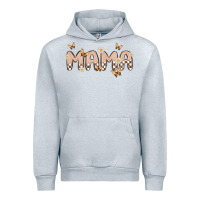 Heather Grey retro mama Urban Hoodie - MaliasSmallBusiness