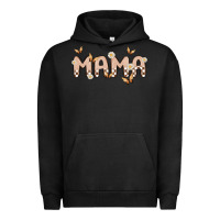 Pigment Black retro mama Urban Hoodie - MaliasSmallBusiness