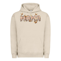 Pigment French Oak retro mama Urban Hoodie - MaliasSmallBusiness