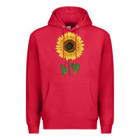 Cardinal giganteus sunflower Premium Hoodie - LillyAllenDesigns