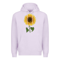 Lilac giganteus sunflower Premium Hoodie - LillyAllenDesigns