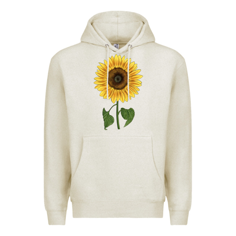 Giganteus Sunflower Premium Hoodie by LillyAllenDesigns | Teevron