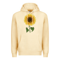 Pina Colada giganteus sunflower Premium Hoodie - LillyAllenDesigns