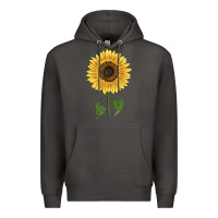 Smoke giganteus sunflower Premium Hoodie - LillyAllenDesigns