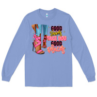 Colony Blue Good shoes take you to good places black fashion g Long Sleeve Tee - RanaPortraitStore
