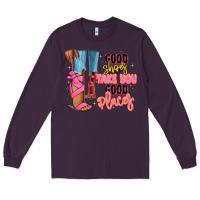 Plum Good shoes take you to good places black fashion g Long Sleeve Tee - RanaPortraitStore