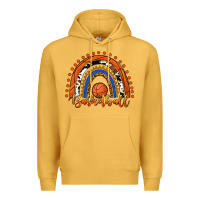 Mustard Basketball Rainbow Premium Hoodie - RanaPortraitStore