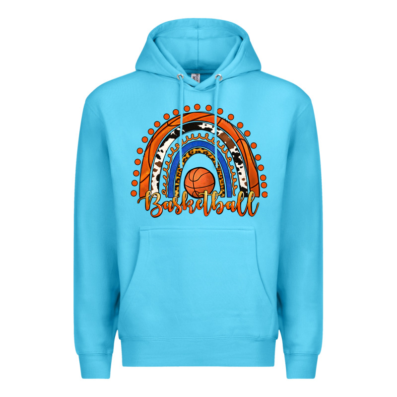 Basketball Rainbow Premium Hoodie by RanaPortraitStore | Teevron