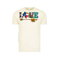 Vintage Arctic love texas serape cowhide cactus and sunflowers Vintage Tee - Artiststas