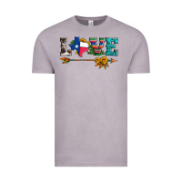 Vintage Zinc love texas serape cowhide cactus and sunflowers Vintage Tee - Artiststas