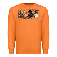 Carrot christmas chihuahua pitbull pug dachshund Premium Sweatshirt - JahusDesignShop