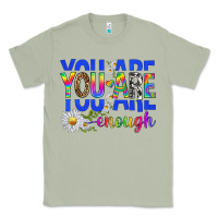 Matcha you are enough with daisies Classic Tee - texasbilliewilder