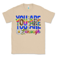 Mushroom you are enough with daisies Classic Tee - texasbilliewilder