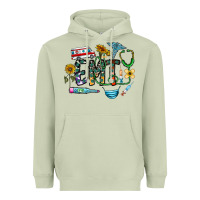 Matcha emt Heavyweight Hoodie - CowhideDigitalArt