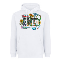 White emt Heavyweight Hoodie - CowhideDigitalArt