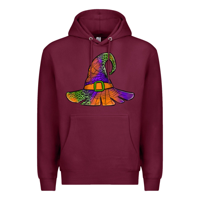 Spider Web Witch Hat Premium Hoodie by Jasminsmagicworld | Teevron
