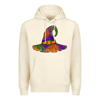 Sandshell Spider Web Witch Hat Premium Hoodie - Jasminsmagicworld